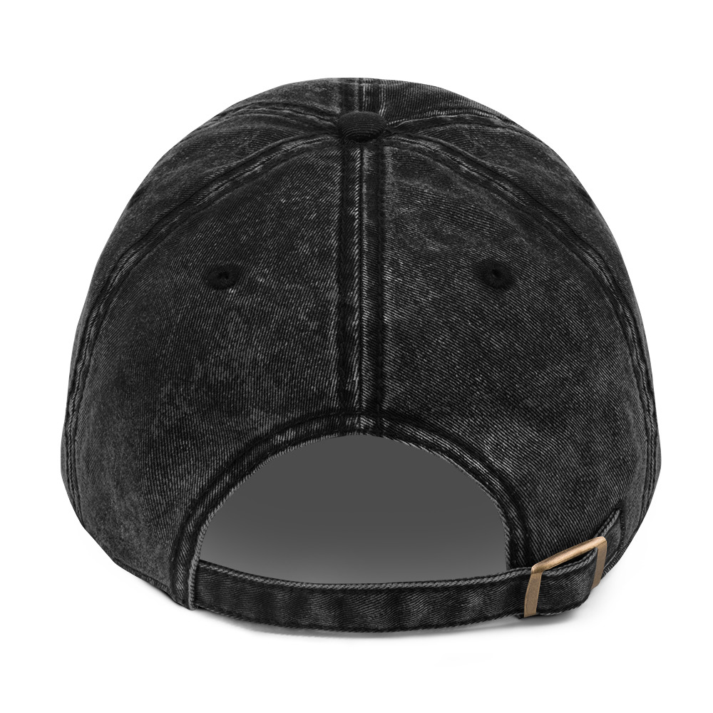 Life on the Narrow Road | Vintage Cap – Black - Image 4