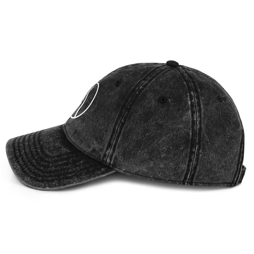 Life on the Narrow Road | Vintage Cap – Black - Image 2