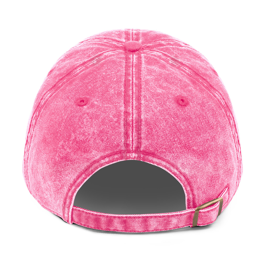 Life on the Narrow Road | Vintage Cap – Pink - Image 4