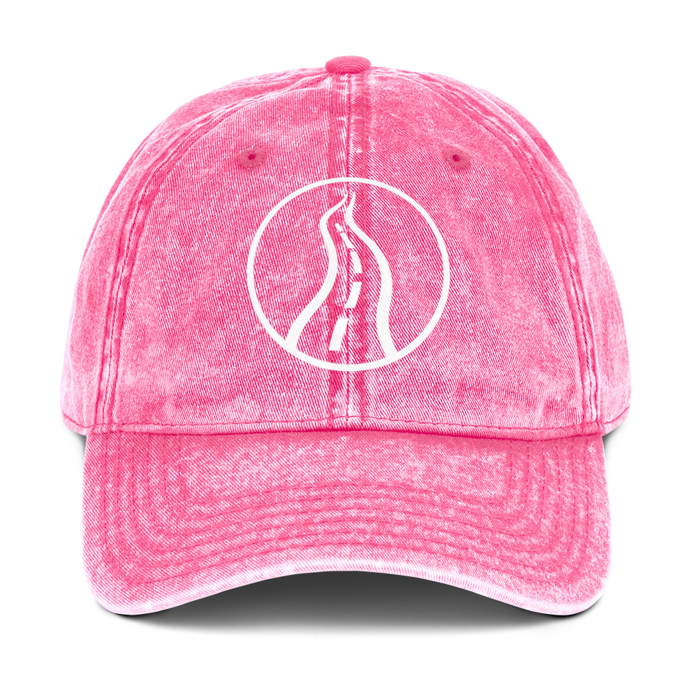 Life on the Narrow Road | Vintage Cap – Pink