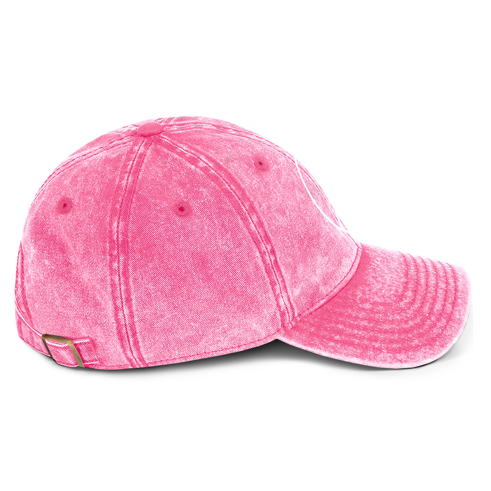 Life on the Narrow Road | Vintage Cap – Pink - Image 3